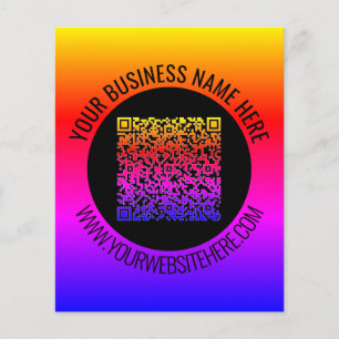 Seu Folheto Comercial de Promoção de Texto Persona