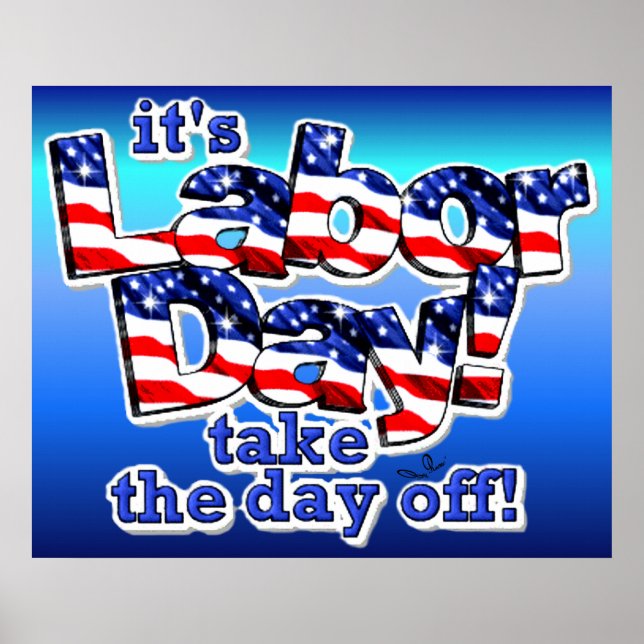 Seu Impressão do Dia do Trabalho (Frente)