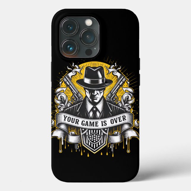 Seu jogo é sobre o iPhone da Máfia / iPad case (Verso)