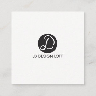 Seu logotipo aqui, cartão de visita simples e pers