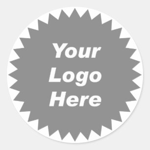 Seu logotipo aqui promove modelo de etiqueta adesi