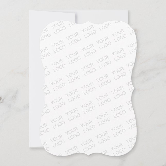 Seu logotipo aumenta e repete automaticamente (Frente)