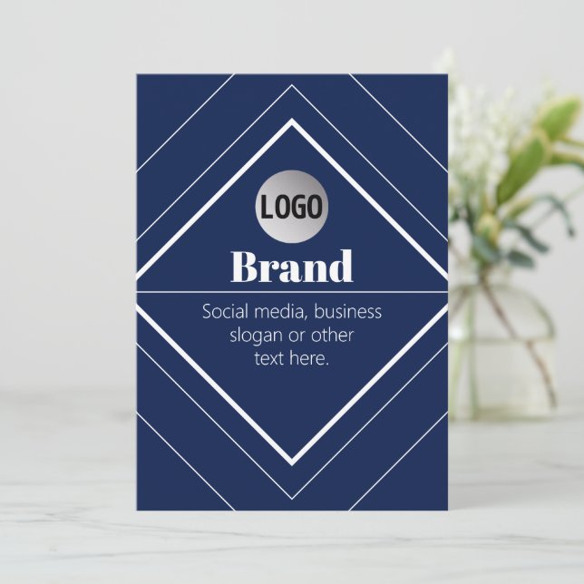 Seu Logotipo e Design Moderno Personalizável | Azu (Em pé/Frente)