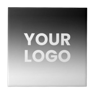 Seu logotipo e gradiente de cor moderno editável