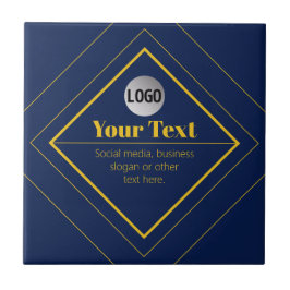 Seu logotipo e modelo de design personalizável