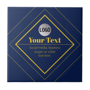 Seu logotipo e modelo de design personalizável
