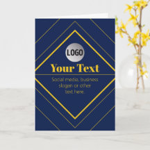 Seu Logotipo & Modelo de Design Personalizável