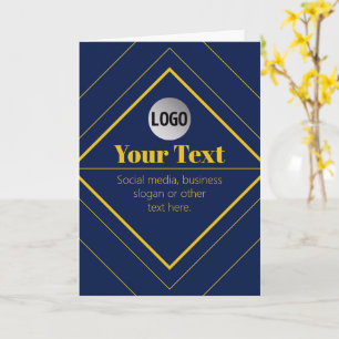 Seu Logotipo & Modelo de Design Personalizável