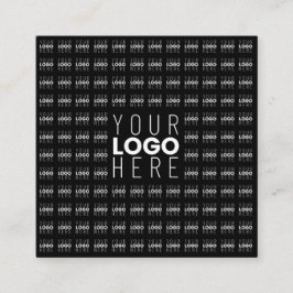 Seu logotipo ou imagem Padrão com anúncio Logotipo