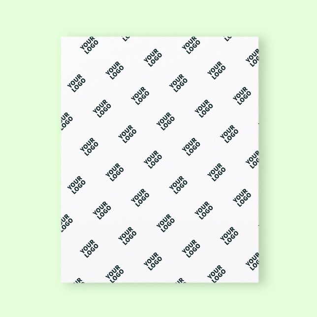 Seu Logotipo Simples Logotipo Repetitivo | Branco (Criador carregado)