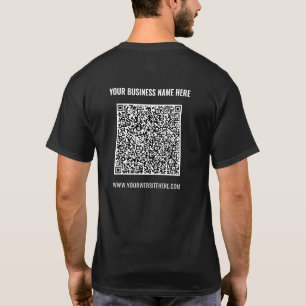 Seu Modelo de Camiseta de Empresa com Nome e Códig