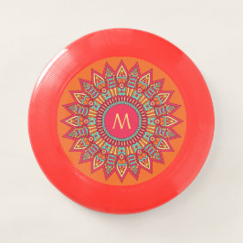 Seu Monograma em um frisbee personalizado do Quadr