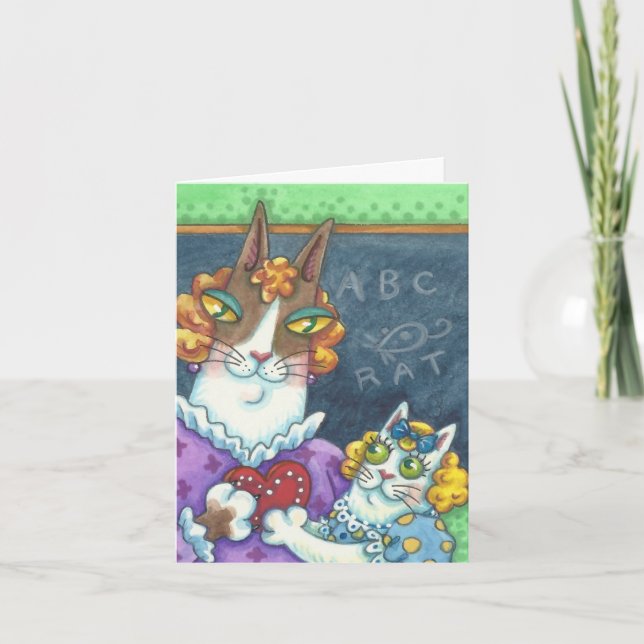 SEU N' Fitz Gata O CARTÃO DE NAMORADOS PET DO PROF (Frente)