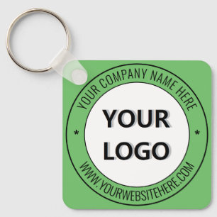 Seu nome de logotipo Website Promoção Chaveiro com
