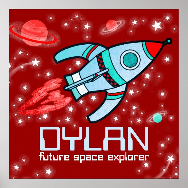 Seu nome é Rockspace boys Red poster (Frente)