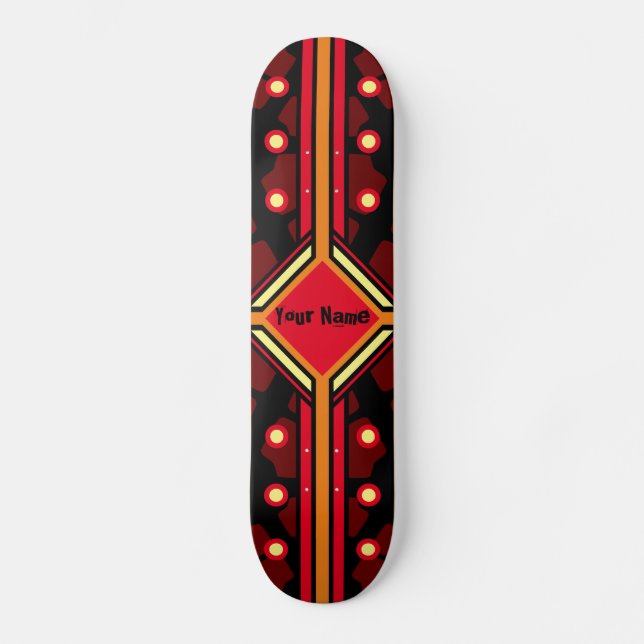 Seu nome é Skateboard personalizável (Frente)