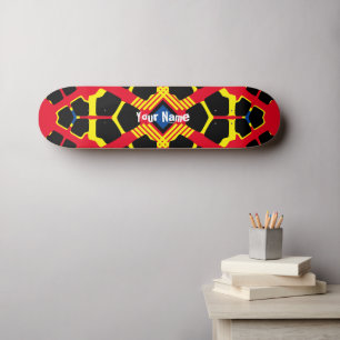 Seu nome é Skateboard personalizável
