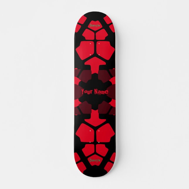 Seu nome é Skateboard personalizável (Frente)