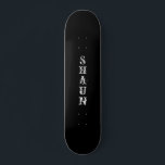 Seu nome em um skate<br><div class="desc">Se precisar de ajuda,  diga-me o que você quer na caixa de comentários abaixo e eu farei para você em qualquer fonte colorida e na fonte de sua escolha. shaun desportivo extremo</div>