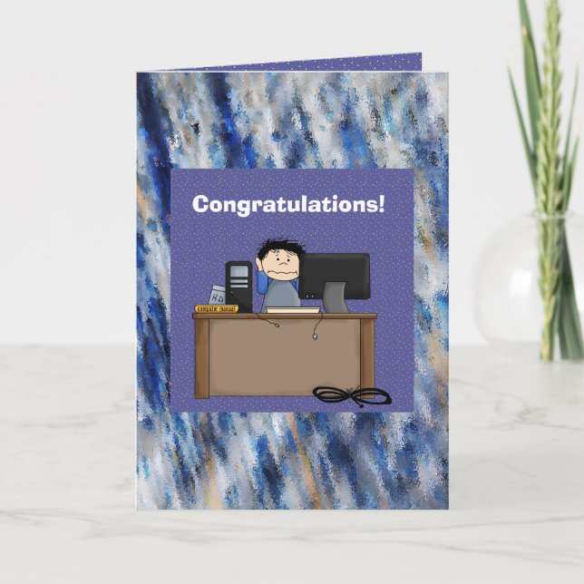 Seu novo cartão de trabalho (Frente)