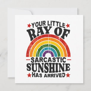 Seu Pequeno Raio De Sol Sarcástico