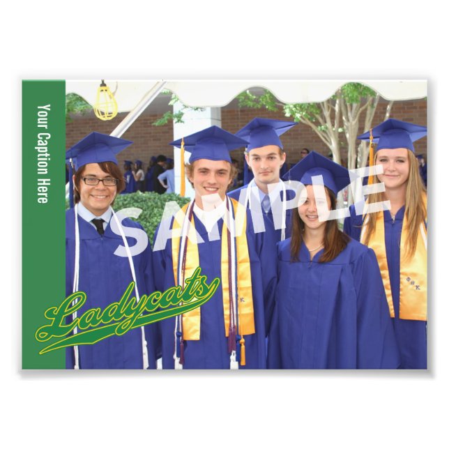 Seu personalizado alargamento de fotos de 7" x 5" (Frente)