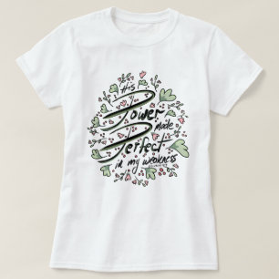 Seu poder fez uma camiseta perfeita