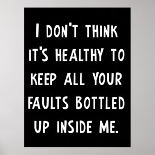 Seu poster engraçado das falhas