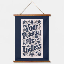 Seu Potencial É Um Fundo Escuro Sem Fim