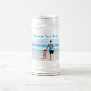Seu presente de Caneca de cerveja de cerveja fotog