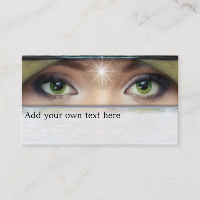 Seu próprio cartão de visita (Frente)