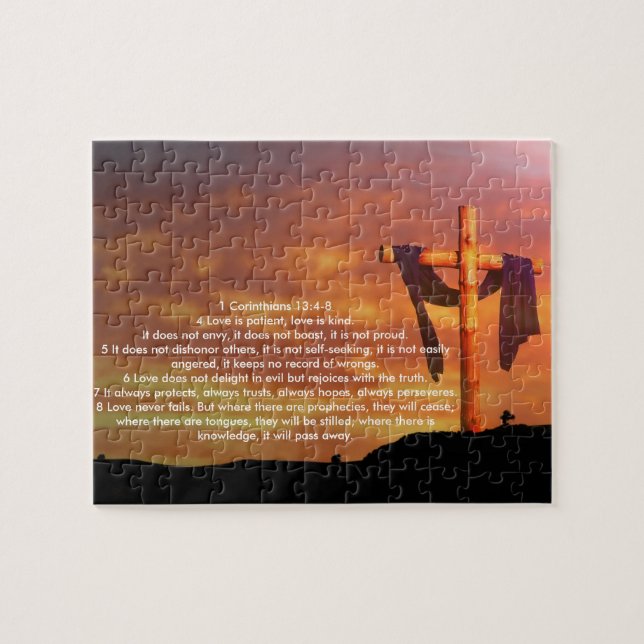 Seu quebra-cabeça da foto do costume 8x10 com (Horizontal)