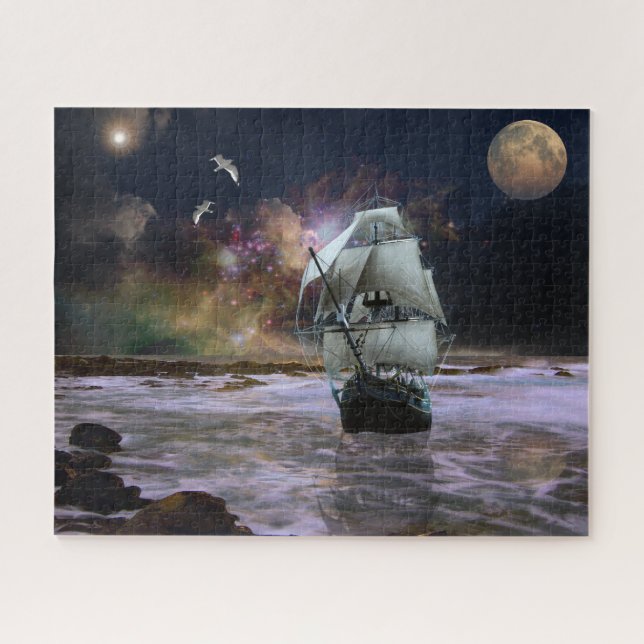 Seu quebra-cabeça de guiamento da estrela (Horizontal)