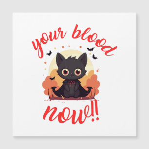 SEU SANGUE AGORA! - Gato vampiro