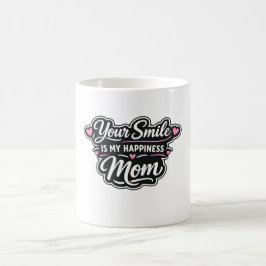 Seu Sorriso É Minha Felicidade Caneca de Café de P