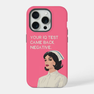 Seu teste de QI deu negativo