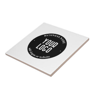 Seu Texto & Logotipo Carregado Preto e Branco Ed