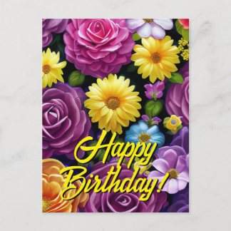 Seu Texto Personalizado Modelo de Flores Mistas 18
