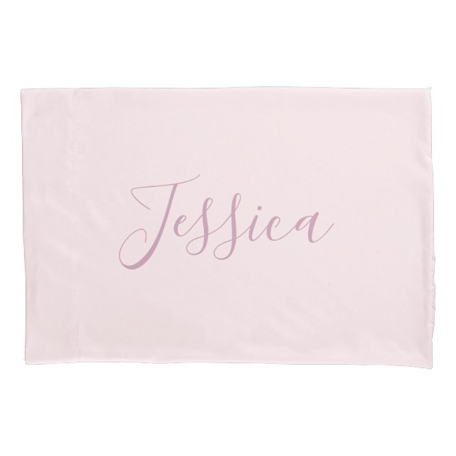 Seu texto | Script Elegante e Pink Leve Suave (Frente)