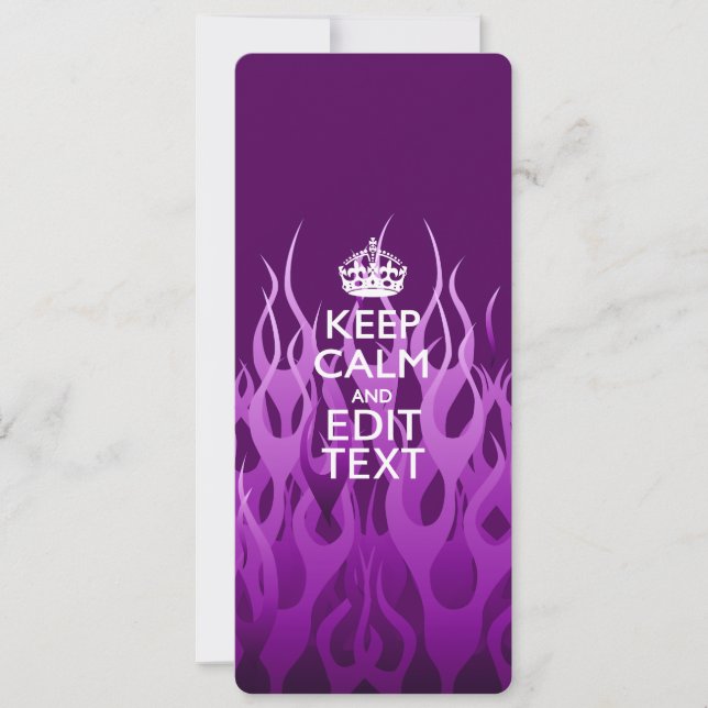 Seu texto sobre manter calma nas chamas de corrida (Frente)