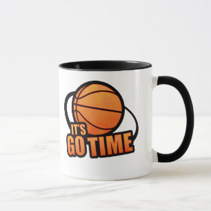 Seu vai a caneca do basquetebol do tempo