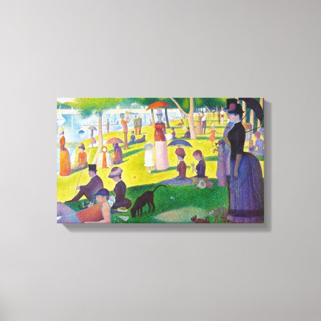 Seurat La Grande Jatte Canvas (Frente)