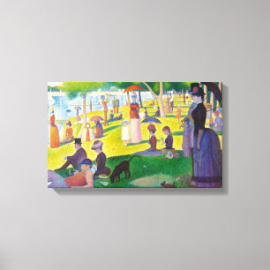 Seurat La Grande Jatte Canvas Print