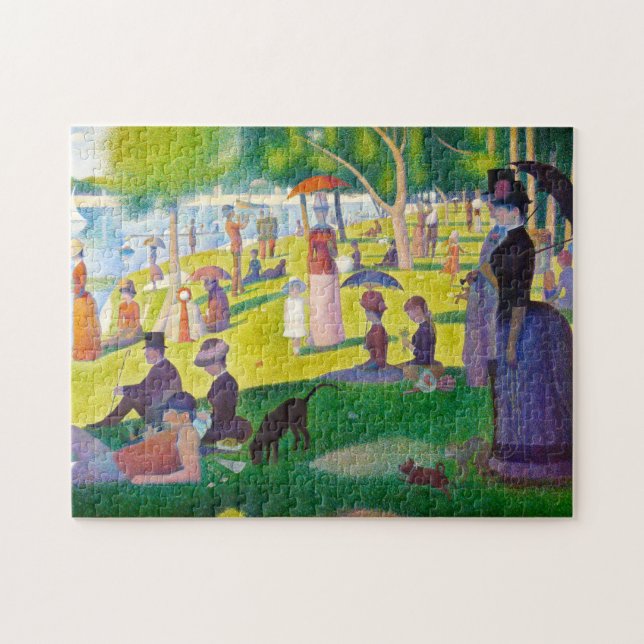 Seurat La Grande Jatte Quebra-cabeça (Horizontal)
