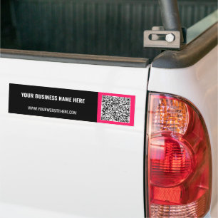 Seus Adesivos de Para-choque de QR Code para Negóc
