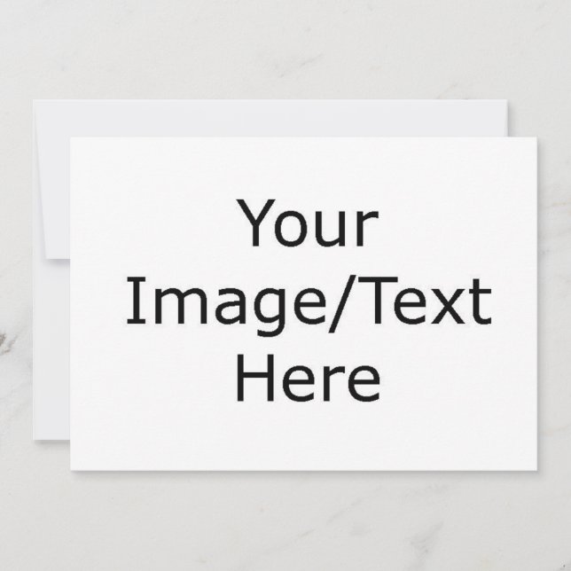 Seus convites personalizados - Envelopes brancos i (Frente)