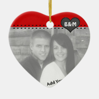 Seus foto e enfeites de natal das iniciais