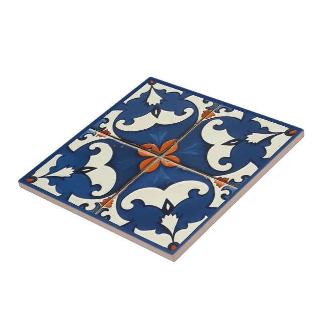 Sevilha Flor Azulejo (Lateral)