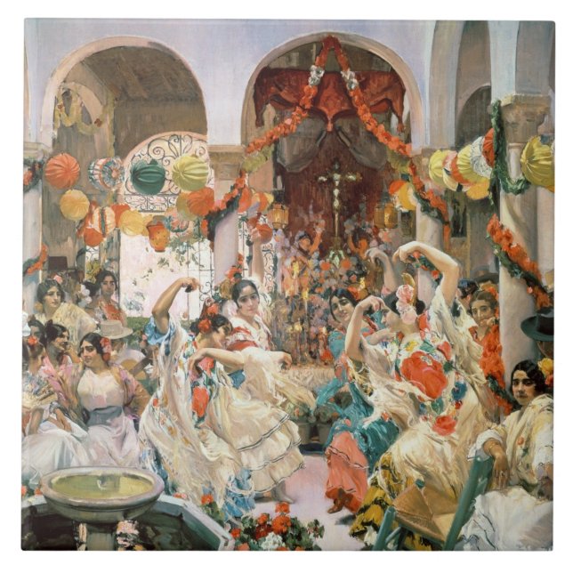 Sevilha (óleo na canvas) (Frente)