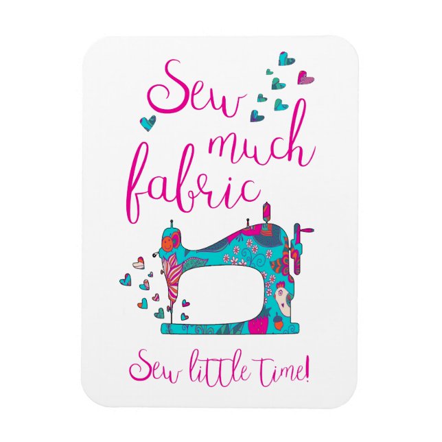 Sew muito ímã Sewing do tecido (Vertical)